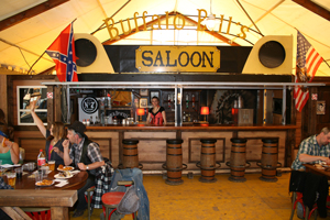 Saloon in der Westernstadt
